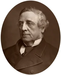 George Denman 1819-1896, dommer ved High Court of Justice, 1882.