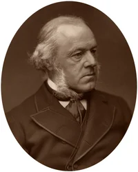 Henry Austin Bruce, 1. baron Aberdare, statsmann, 1882.