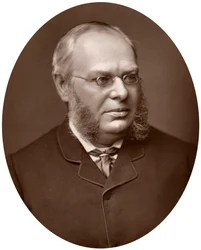 Honnør Sir Lewis William Cave, dommer ved High Court of Justice, 1883.