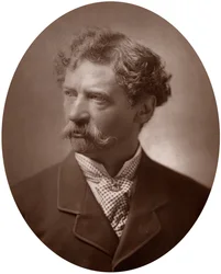 Joseph Edgar Boehm, RA, britisk billedhugger, 1883.
