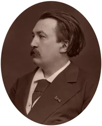 Paul Gustave Dore , fransk kunstner, gravør og illustratør, 1877.