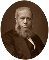 Høyre ære Sir Richard Baggallay, dommer ved Høyesterett, 1876.