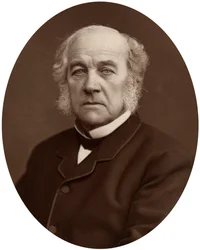 Samuel Morley, MP, industrimann og politiker, 1882.