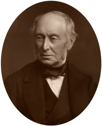 Samuel Morley, MP, industrimann og politiker, 1882.