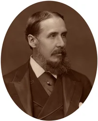 Sir Charles Rivers Wilson, ridder, embetsmann og finansmann, ca 1880.