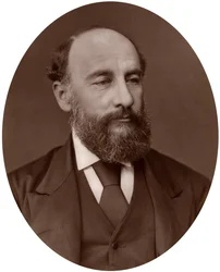 Sir George Strong Nares, arktisk oppdagelsesreisende, 1878.