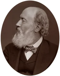 Sir John Gilbert, RA, president for Society of Painters in Water-Colours, 1877.
