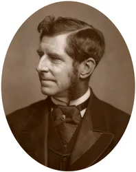 Viseadmiral Sir John Edmund Commerell, KCB, VC, britisk sjøoffiser, 1883.