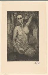 sittende kvinne Femme assise (original tittel)
