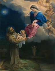 Visjonen til Saint Francis, ca. 1602.