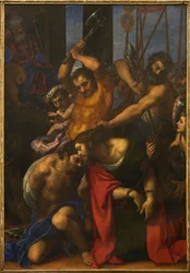 Martyrium av Saint James and Josiah, 1605.
