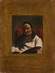 Portrett av Francois-Marius Granet 1775-1849, 1846.