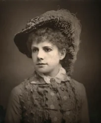 Alma Murray , britisk skuespillerinne, 1882.