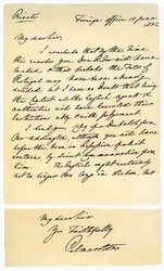 Brev fra Henry John Temple til RB Hoppner, 18. juni 1832.