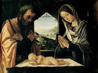 Kristi fødsel, ca. 1490