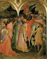 De vise menns tilbedelse (tempera på tre)