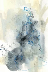 Abstrakt «Blue Flow»