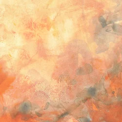 Golden Peach Watercolor Flow