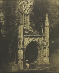 Fountain of Notre-Dame i Saint-Brieuc, Bretagne