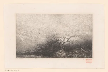 Landskap med et tre ved et basseng Ulike landskap (serietittel) Croquis du voyage de 1843 (serietittel)