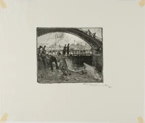 Slusen til Canal Saint-Martin