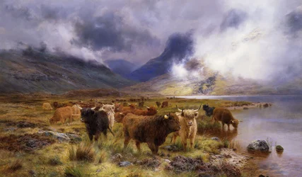 Gjennom Glencoe by Way to the Tay, 1899