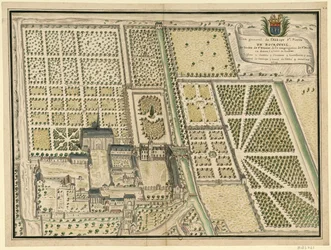 Bourgueil-klosteret, generell plan
