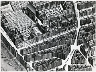 Turgot kart over Paris