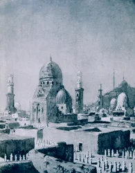 Kalifenes graver, Kairo, Egypt, 1928
