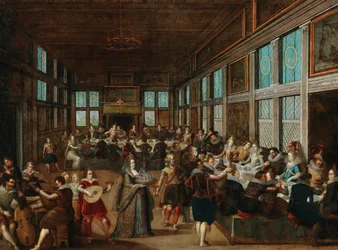 Bryllupsselskap, 1605.