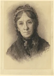 Portrett av kunstnerens mor