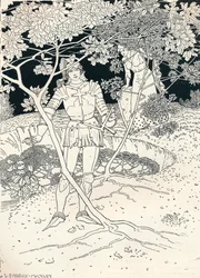 Illustrasjon til Spensers Faerie Queene. Canto II. Vers 30, c1895