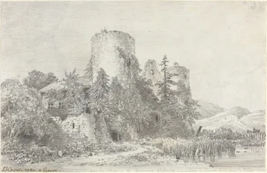 Utsikt over Chateau de Saconnex