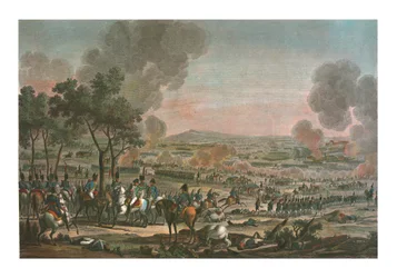 Slaget ved Wagram, 7. juli 1809, c1850.