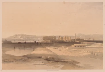 Egypt og Nubia: bind II - nr. 32, Karnak, 1838.