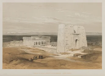Egypt og Nubia, bind I: Templet ved Edfou, antikkens Apollinopolis, Øvre Egypt