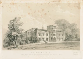 Wolseley Hall: stålgravering, nd [c 1830] (trykk)