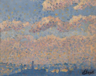 Himmel over byen