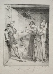 Forloveden til kongen av Garbe, 1800.