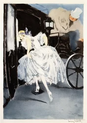 Avgang, ca. 1941 (etsing og tørrpunkt)