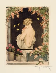 The Four Seasons: Summer, ca. 1928 (håndfarget tørrnipp og akvatint) (se også 745548-51)