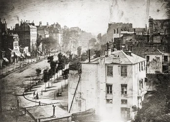 Boulevard du Temple av Daguerre