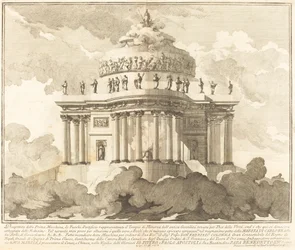 Temple of Minerva, for "Chinea"-festivalen