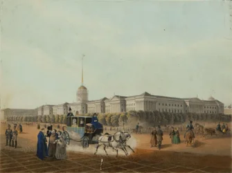 Admiralitetet i St. Petersburg, slutten av 1840-årene.