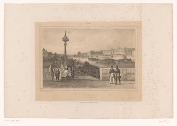 Utsikt over Palais du Louvre fra Pont Neuf Le Louvre, pris du Pont-neuf (tittel på objekt) Ansikter i og rundt Paris (serietittel) Paris (serietittel på objekt)