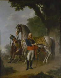 Portrett av general Joseph Marie Servan de Gerbey 1741-1808, ca. 1800.