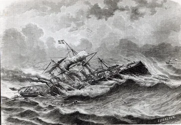 Katastrofen til Great Eastern i september 1861