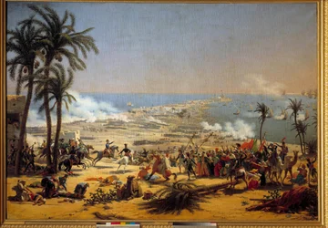 Kampanje (ekspedisjon) av Egypt (1798-1801): "" Slaget ved Aboukir (25. juli