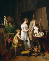 Et malers studio