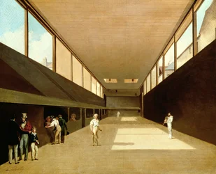 Interiør i Jeu de Paume, Versailles